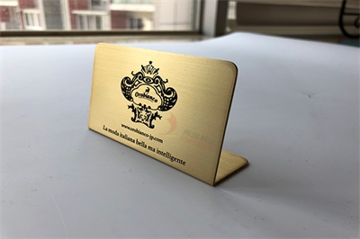 不銹鋼標牌的生產效率高嗎？