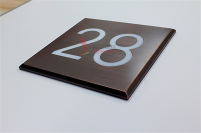 標識牌制作處理工藝-雕刻