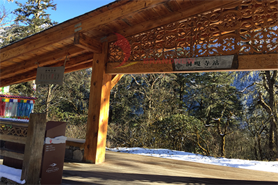 說明游覽景區標識牌的功用