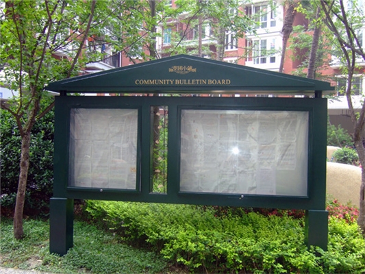 房地產小區標識設計制作要點